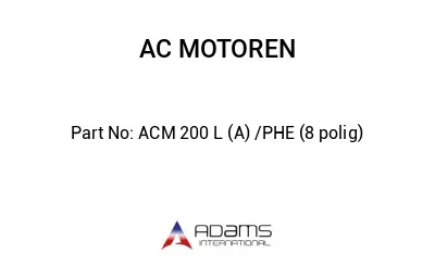 ACM 200 L (A) /PHE (8 polig)