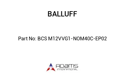 BCS M12VVG1-NOM40C-EP02									