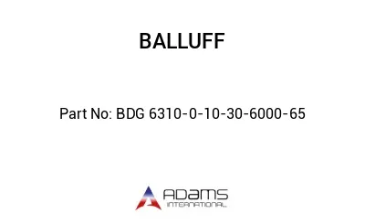 BDG 6310-0-10-30-6000-65									