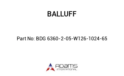BDG 6360-2-05-W126-1024-65									