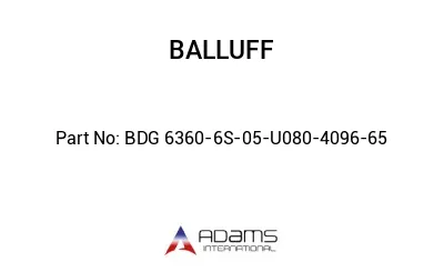 BDG 6360-6S-05-U080-4096-65									