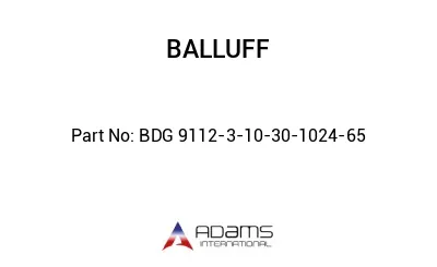 BDG 9112-3-10-30-1024-65									