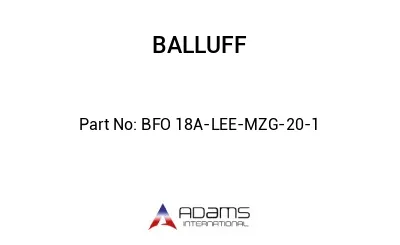BFO 18A-LEE-MZG-20-1									