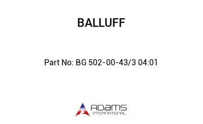 BG 502-00-43/3	04:01								