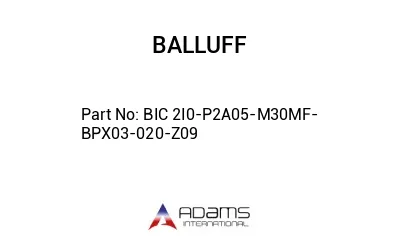 BIC 2I0-P2A05-M30MF-BPX03-020-Z09									