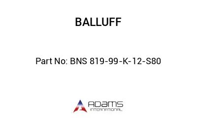 BNS 819-99-K-12-S80