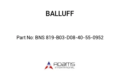 BNS 819-B03-D08-40-55-0952									