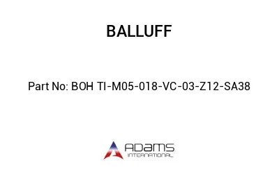 BOH TI-M05-018-VC-03-Z12-SA38									