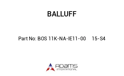BOS 11K-NA-IE11-00	15-S4								