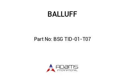 BSG TID-01-T07									