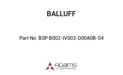 BSP B002-IV003-D00A0B-S4									