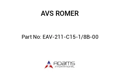 EAV-211- C15-1/8B-00