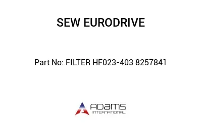 FILTER HF023-403 8257841