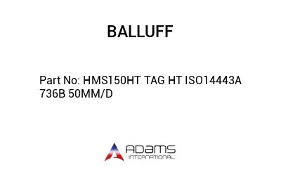 HMS150HT TAG HT ISO14443A 736B 50MM/D									